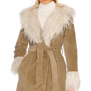 Show Me Your Mumu Women’s Corduroy Penny Lane Coat.